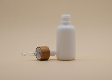 Botellas pulidas del dropper del aceite esencial del cuerpo, botellas de cristal del dropper 30ml