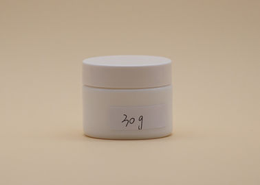 Los envases poner crema cosméticos del cilindro, crema de la belleza 30g sacuden para el cuidado de la cara