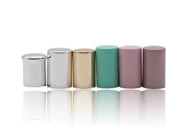 Casquillo de aluminio colorido del aluminio del perfume de las tapas de la botella de perfume del logotipo de encargo