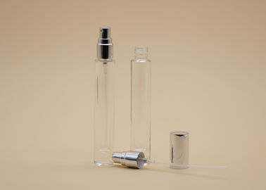 Pequeñas botellas cosméticas de cristal del espray, cuello de cristal claro del tornillo de botellas de perfume