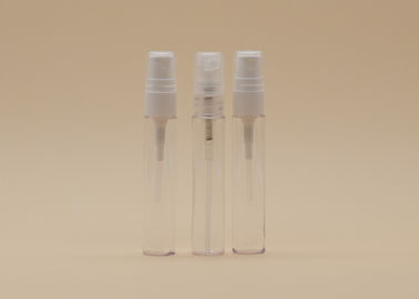 El espray plástico recargable transparente embotella 10ml para sostener el líquido cosmético