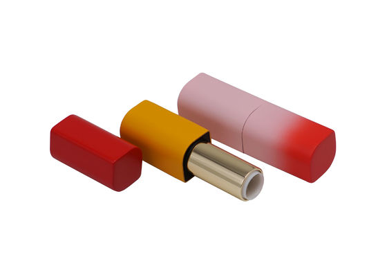 El pétalo forma los tubos de aluminio magnéticos rosados del protector labial 3.5g