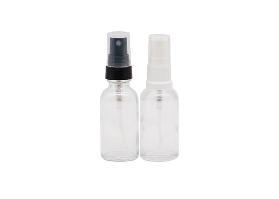 Botella reutilizable de cristal transparente de sellado caliente del espray 60ml