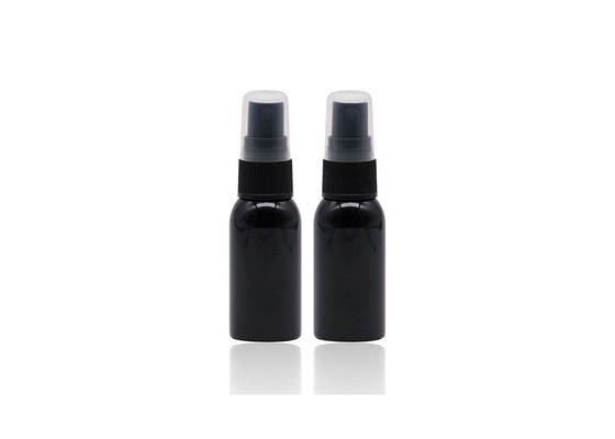 El plástico reciclable embotella la botella cosmética del espray del maquillaje negro 60ml