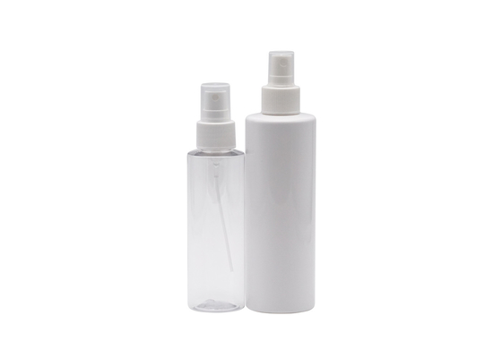 botella fina vacía blanca del espray de la niebla de la botella plástica transparente cosmética del espray 50ml