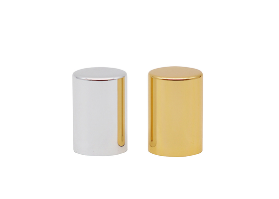 Aluminio regular de las tapas de las cápsulas de perfume del cilindro del oro Fea15