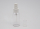 Botella plástica transparente con el animal doméstico de la bomba 60ml 100ml del espray