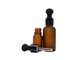 Dropper cosmético del color oscuro de la botella de aceite esencial de Matte Empty 30ml 100ml
