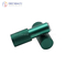 Tubos de lápiz labial de aluminio verde mate 3.8g Spray de color