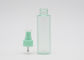 botellas de perfume recargables vacías del hombro plano de 24m m con el polvo que hiela verde