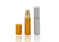 Maquillaje 5ml de la botella del espray del atomizador del perfume del repuesto en el color oro para el paquete del perfume