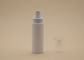 botellas plásticas blancas del espray de la bomba de 60ml PP con la resina clara de K sobre el casquillo