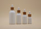 Botellas del dropper del aceite esencial del cuidado personal en el material de cerámica o de cristal 30ml