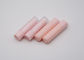 Tubos de encargo de empaquetado rosados 4g del protector labial de los tubos de la botella de los PP materiales