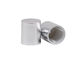 Matte Aluminum Perfume Bottle Caps de plata con la pieza interna aumentada del PE