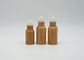 botella de vidrio de bambú natural del aceite esencial del Odm del dropper 30ml