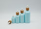 Casquillo de bambú cosmético vacío del dropper de 100ml Mini Dropper Bottles With White