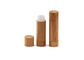 Tubos de bambú de etiquetado reciclables del lustre del labio 5g del estallido de la prensa