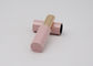 Superficie de rociadura del protector labial ISO9001 del color de aluminio rosado de los envases