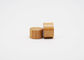 Tapón de tuerca de madera de la tapa de bambú natural para la botella de empaquetado cosmética