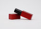 tubo vacío rojo brillante de aluminio cosmético de la barra de labios 3.5g