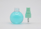 Botella fina 30ml Crystal Green Color vacío del espray de la niebla de la forma de la bola