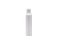 botellas plásticas cosméticas del disco 180ml del casquillo plástico blanco del top