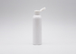botella cosmética blanca del champú de la botella plástica 180ml con el casquillo del top del disco de 24m m