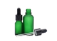 Paquete de cristal esencial verde helado de la botella del dropper de la botella de aceite 30ml 50ml