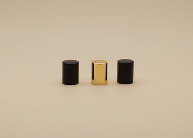 funcionamiento redondo del establo de la prueba del oro del casquillo del perfume de 16.3m m/del escape del color del negro