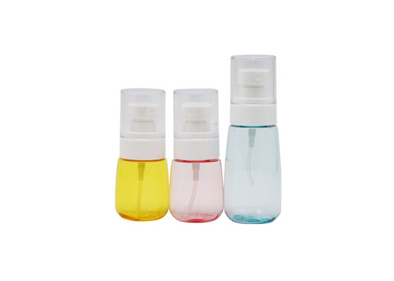 botella cosmética del espray de la tinta plástica colorida del animal doméstico 100ml para el cuidado personal