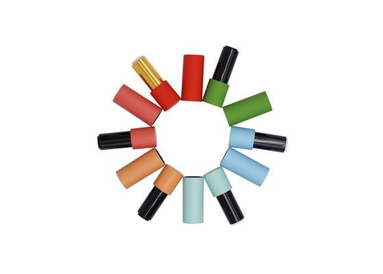 Colorful Aluminum Magnetic 3.8g Lip Balm Container Tube