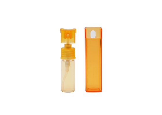 el cuadrado del espray de perfume de la botella 10ml forma reutilizable interno de cristal