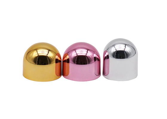 Casquillo semicircular del perfume para las tapas brillantes plásticas del color de las botellas de vidrio Fea15
