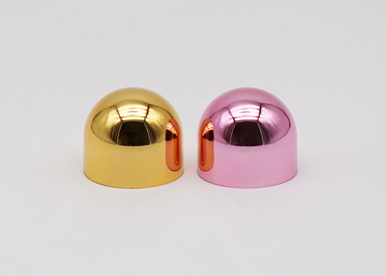 Casquillo semicircular del perfume para las tapas brillantes plásticas del color de las botellas de vidrio Fea15