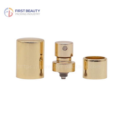 Pumpas de perfume de oro de aluminio de plástico FEA15