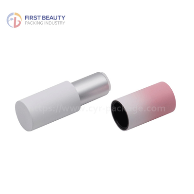 Tubo de lápiz labial magnético redondo personalizado con diseño personalizado