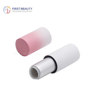 Magnético estilo redondo tubo de lápiz labial 3.8g con color personalizado maqueta cosmética