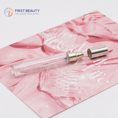 Botellas personalizadas de 5 ml de plástico para pruebas de perfumes para marcas de lujo