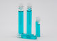 Espese el pequeño probador de cristal del perfume de los frascos con el parte movible plástico en la talla 2ml 5ml