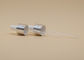 18 / Cuello transparente de la plata de la pipeta del dropper de cristal grande 410 para la entrega flúida