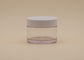 30ml los envases poner crema cosméticos del ópalo redondos cilíndricos PETG blanco despejan el cuerpo con la tapa