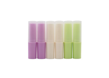 Los tubos biodegradables amistosos PP del protector labial 4g de Eco capsulan la botella del ABS delgada