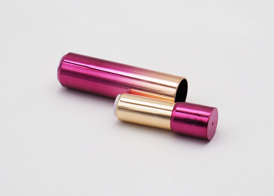 Tubo recargable del protector labial de Rose Red Plastic Snap On 3.5g de la pendiente