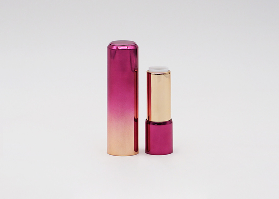 Tubo recargable del protector labial de Rose Red Plastic Snap On 3.5g de la pendiente