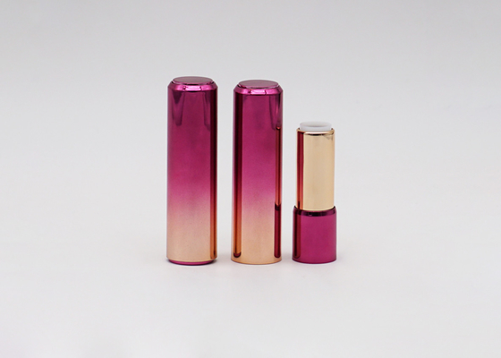 Tubo recargable del protector labial de Rose Red Plastic Snap On 3.5g de la pendiente