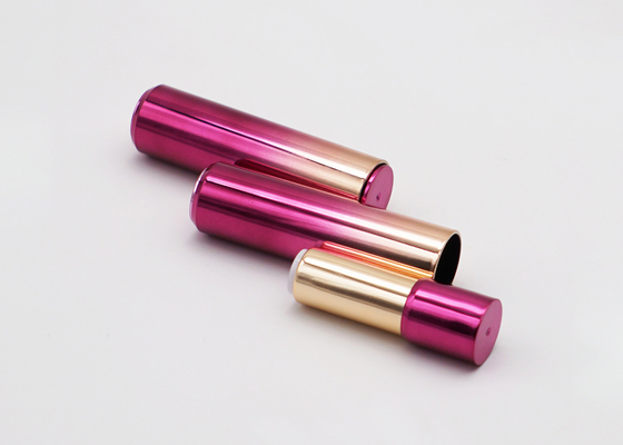 Tubo recargable del protector labial de Rose Red Plastic Snap On 3.5g de la pendiente
