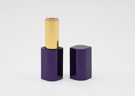 El Rhombus de capa ULTRAVIOLETA forma los tubos de aluminio del protector labial lindos
