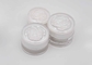 Envases de plástico poner crema cosméticos de acrílico de lujo del tarro 50g del tapón de tuerca Skincare