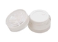 Envases de plástico poner crema cosméticos de acrílico de lujo del tarro 50g del tapón de tuerca Skincare
